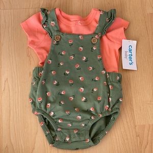 Carter’s green floral jumper